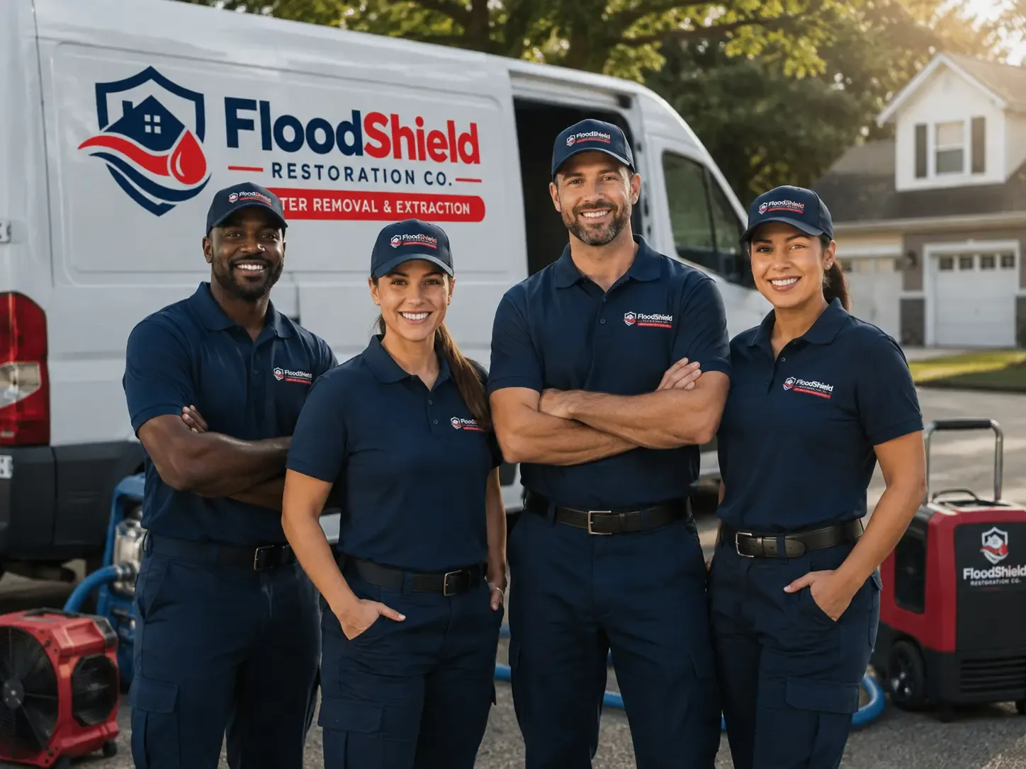 Flood Damage Restoration company in Harrah, WA